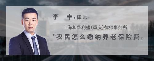农民怎么缴纳养老保险费