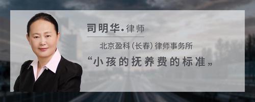 小孩的抚养费的标准