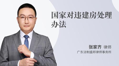 国家对违建房处理办法