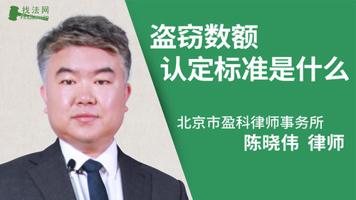 盗窃数额认定标准是什么?