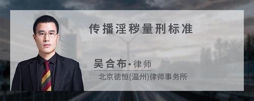 传播污秽视频传给多少人算定罪