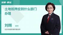 土地抵押应到什么部门办理